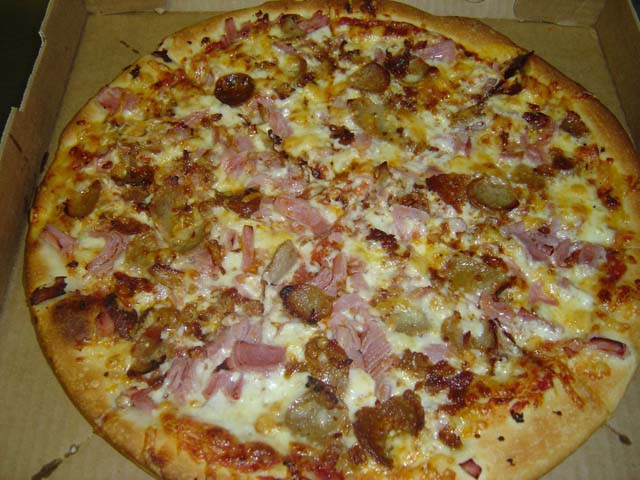 Pizza with Signature Sausage & Ham