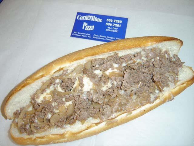 Cheesesteak Grinder w/ Fried Onions
